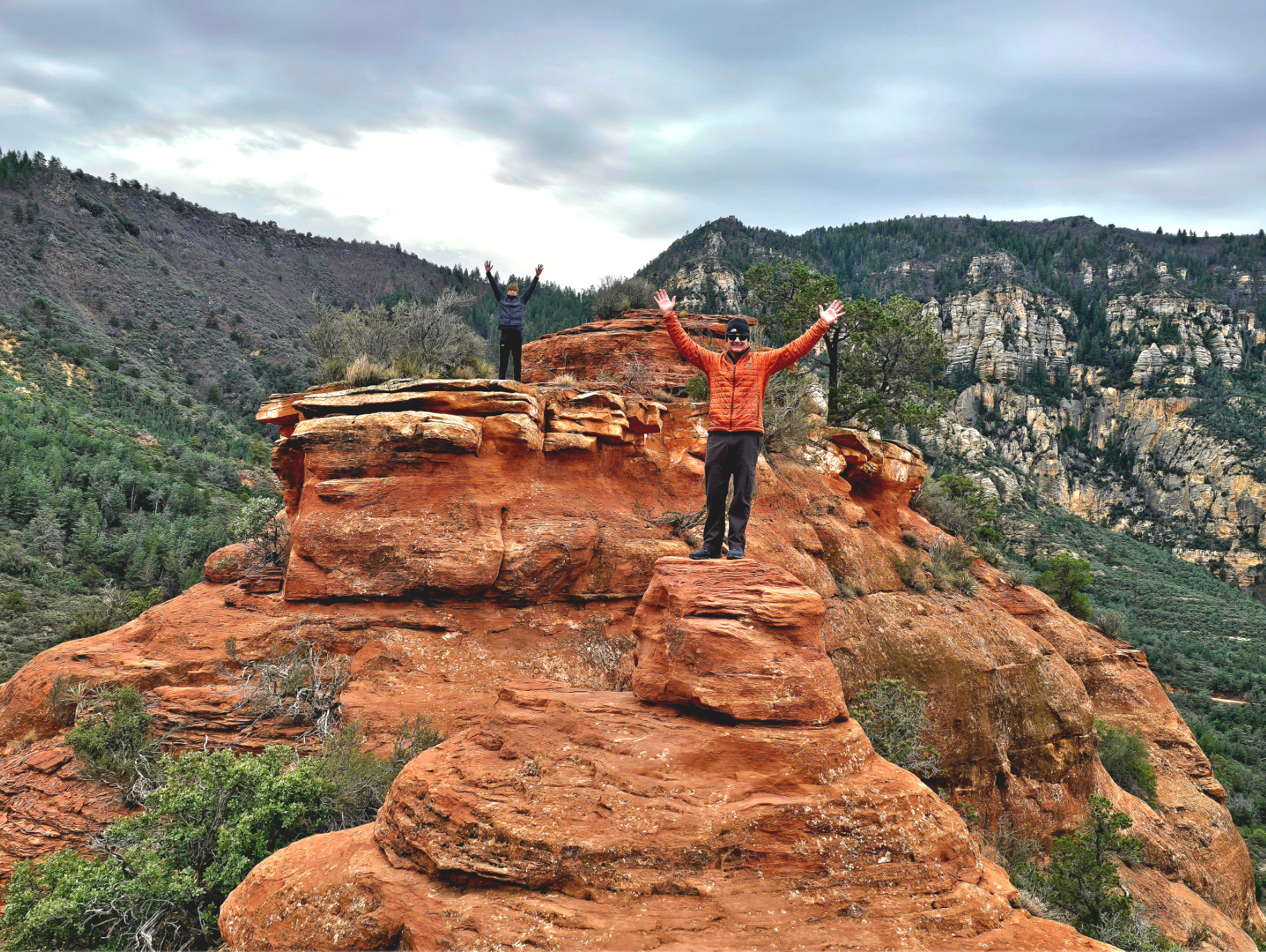 About Us 2 Sedona red rock landscape viewed from UTV off-road trail