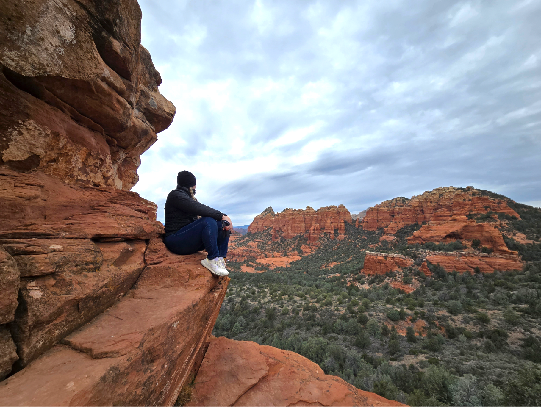 About Us 3 Sedona red rock landscape viewed from UTV off-road trail