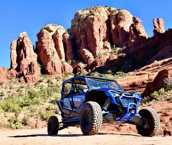 4-seater Honda Talon UTV rental in Sedona Arizona