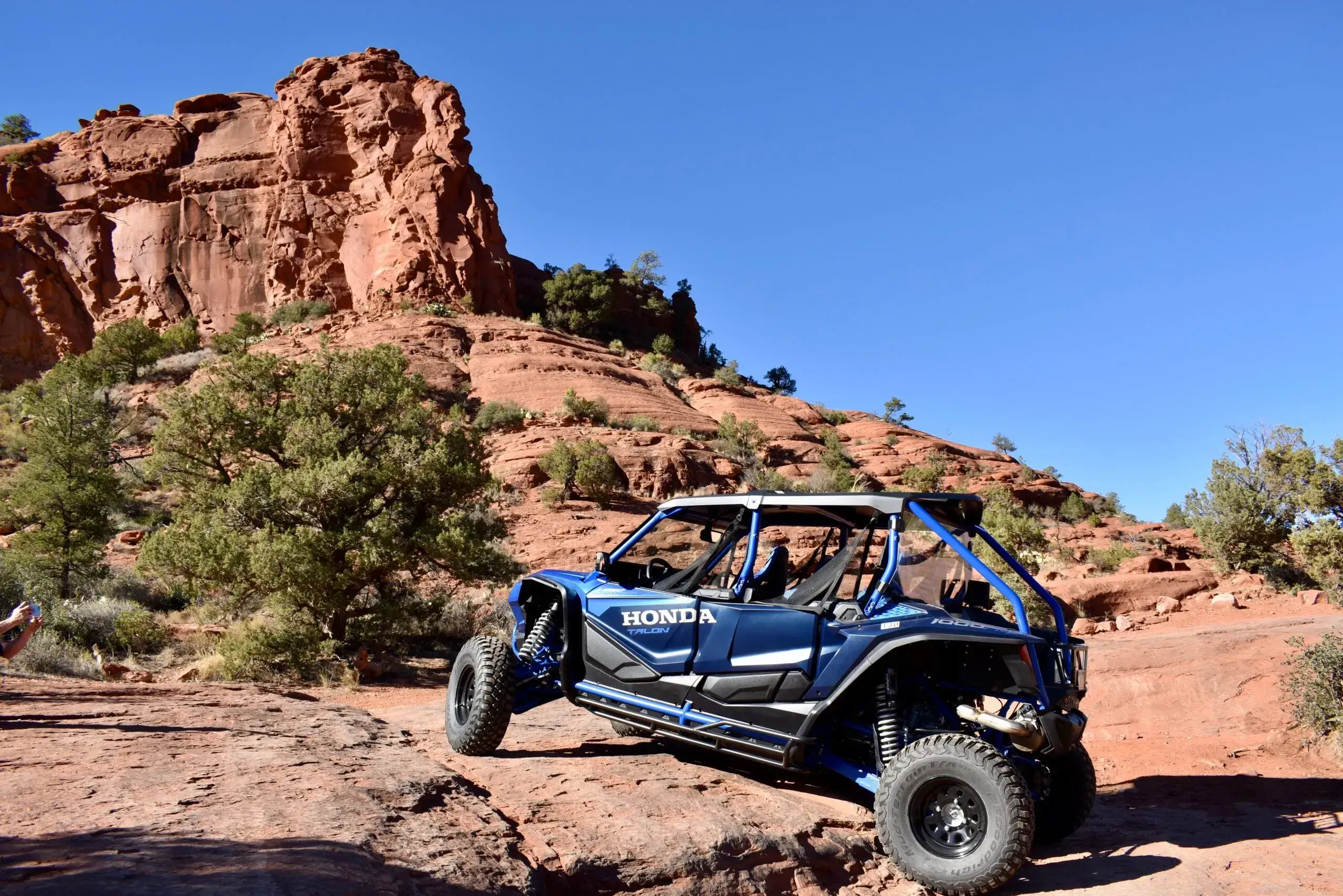 4-seater Honda Talon UTV rental in Sedona Arizona