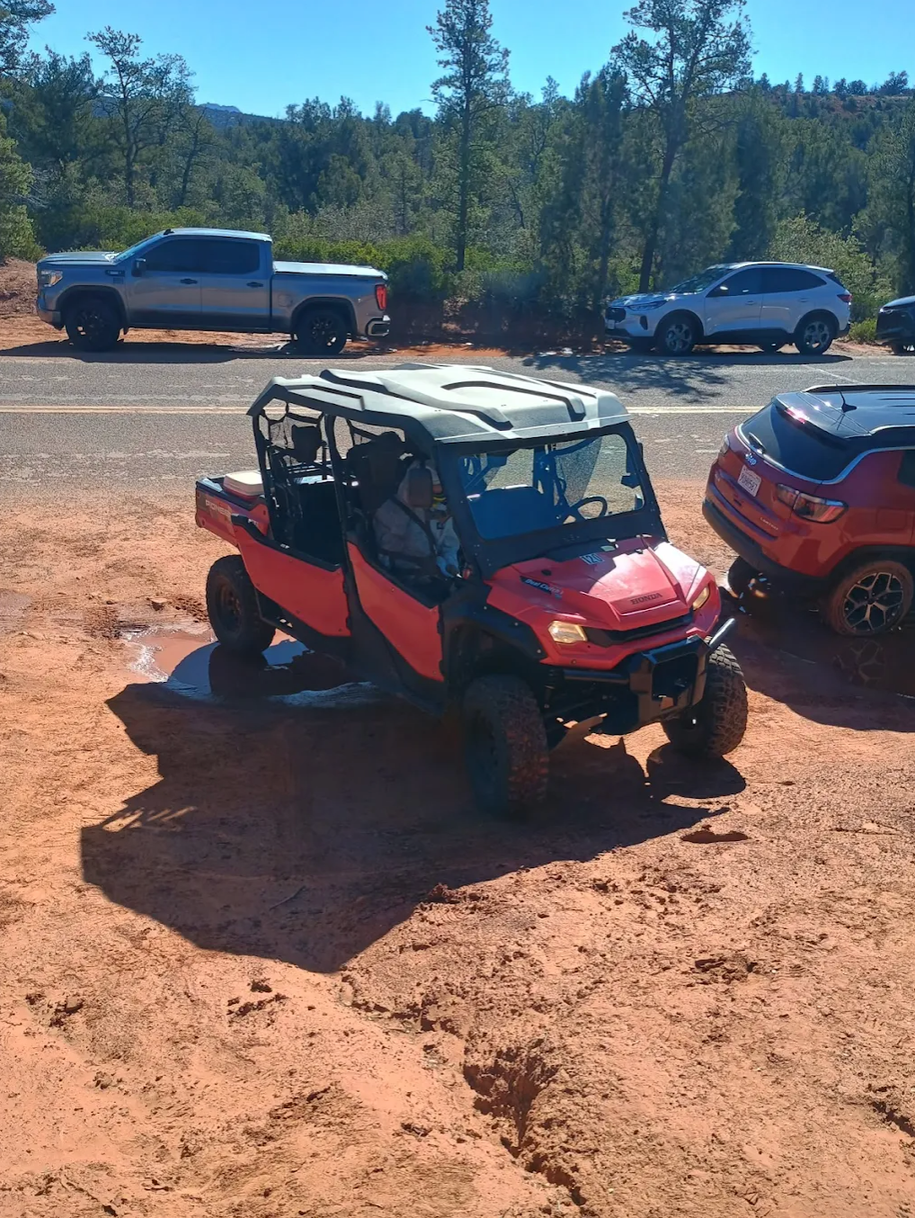 4-seater Honda Talon UTV rental in Sedona Arizona