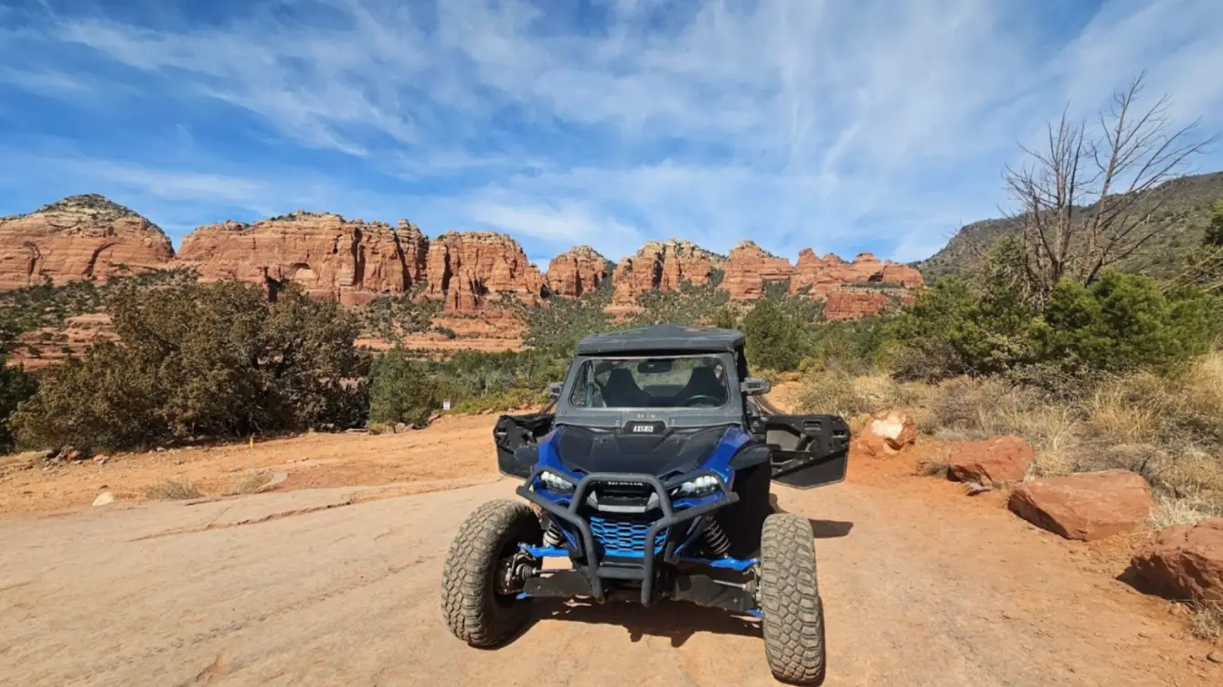 4-seater Honda Talon UTV rental in Sedona Arizona