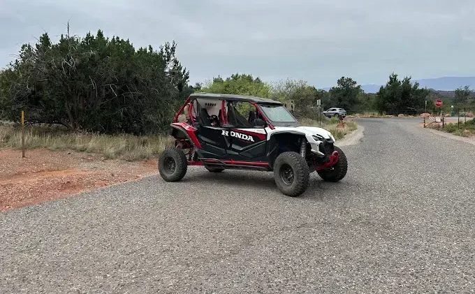 4-seater Honda Talon UTV rental in Sedona Arizona