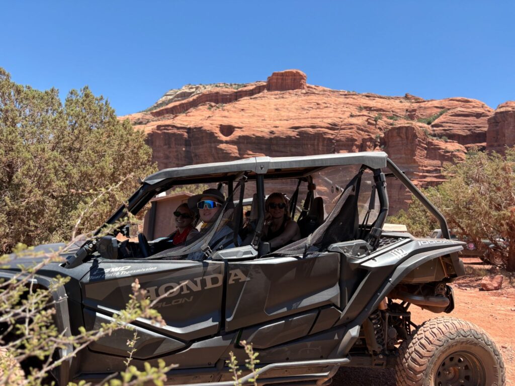 Why a 4 Seat UTV Is the Best Choice for Families Exploring Sedona 1 Honda Talon 4-seat UTV rental for families in Sedona