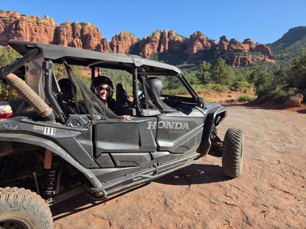 Why a 4 Seat UTV Is the Best Choice for Families Exploring Sedona 2 Honda Talon 4-seat UTV rental for families in Sedona1