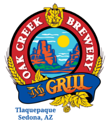 Oak creek brewery and grill Logo